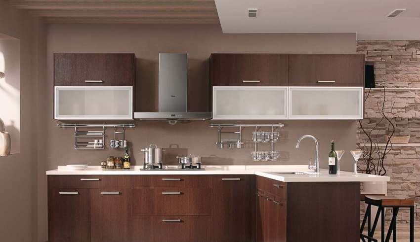 20 طرح کابینت آشپزخانه قهوه ای برای ظاهری گرم و طبیعی